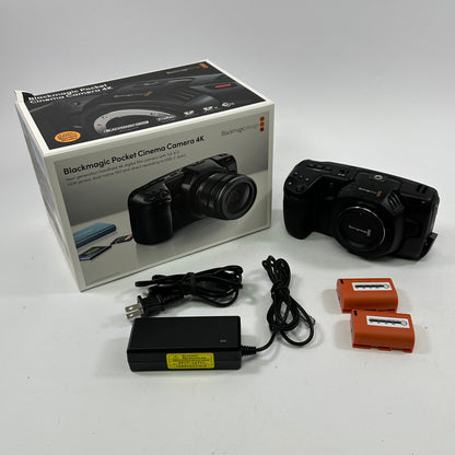 Blackmagic Design Pocket Cinema Camera 4K Micro Four Thirds 4/3 Mount