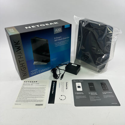 NETGEAR Nighthawk Dual Band WiFi 6 AX6000 8-Stream WiFi Mesh Extender