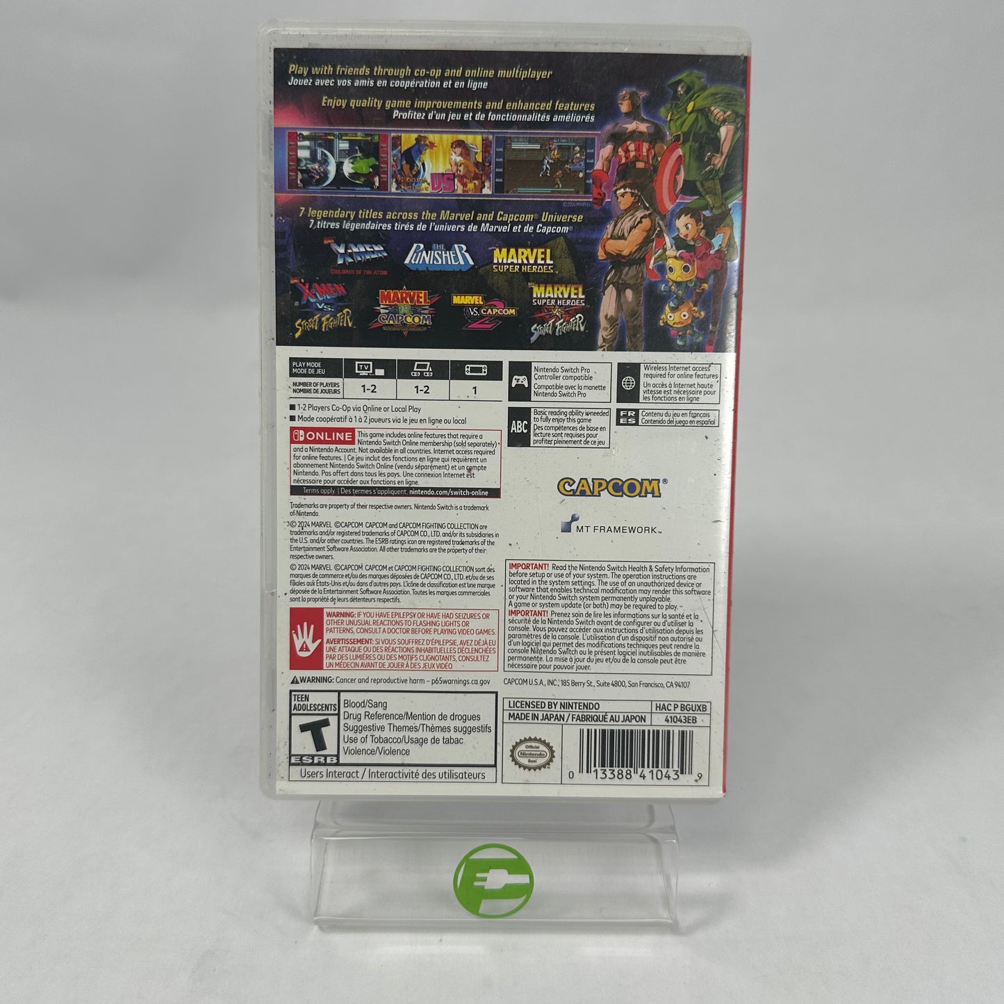 Marvel Vs. Capcom Fighting Collection: Arcade Classics (Nintendo Switch, 2024)