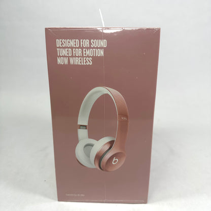 New Beats Solo2 Wireless Over-Ear Bluetooth Headphones Rose Gold