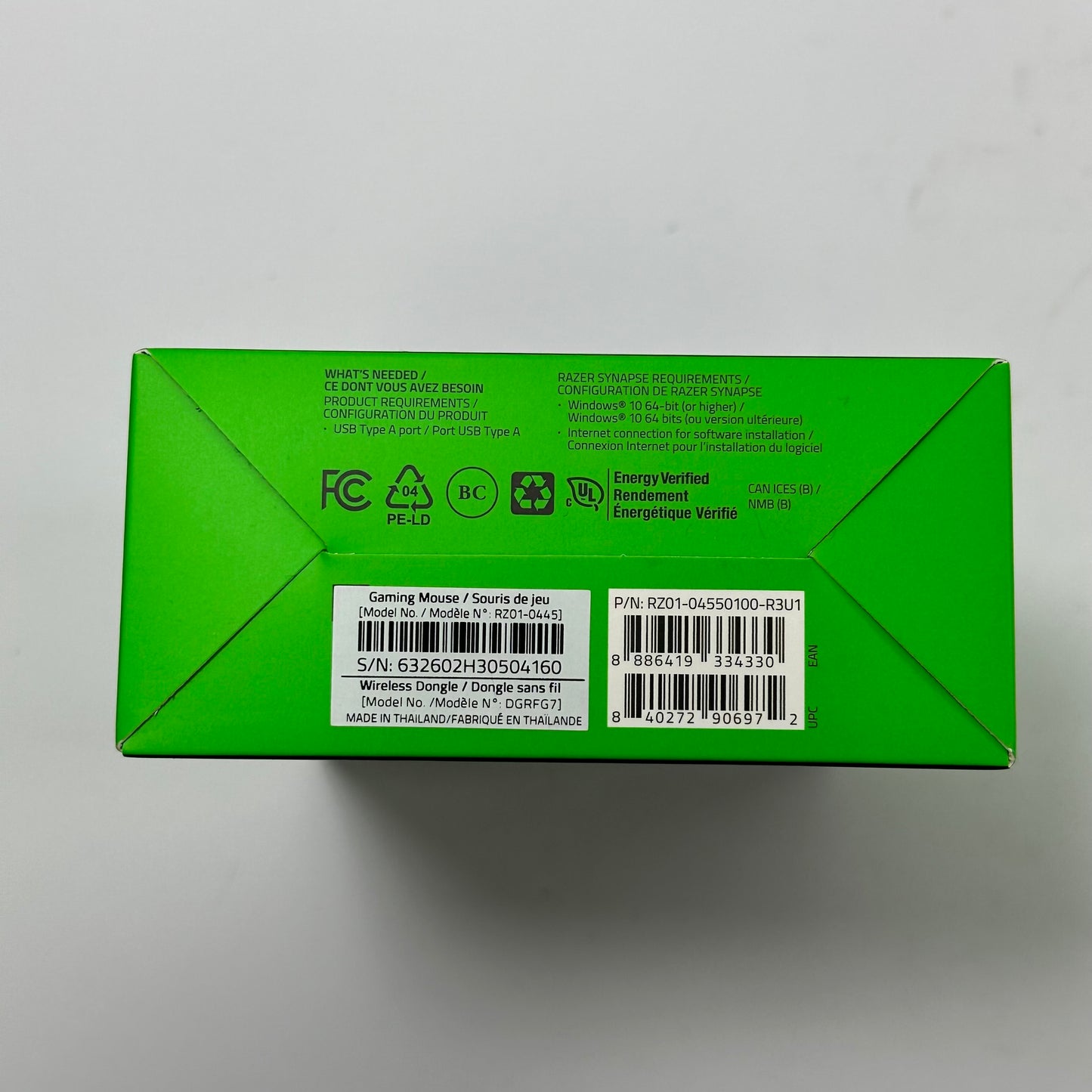 New Razer Viper V3 Pro SE RZ01-04550100-R3U1 Wireless Mouse Black