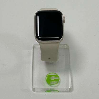 Unlocked Apple Watch SE 2nd Gen 40MM Starlight Aluminum MRFW3LL/A