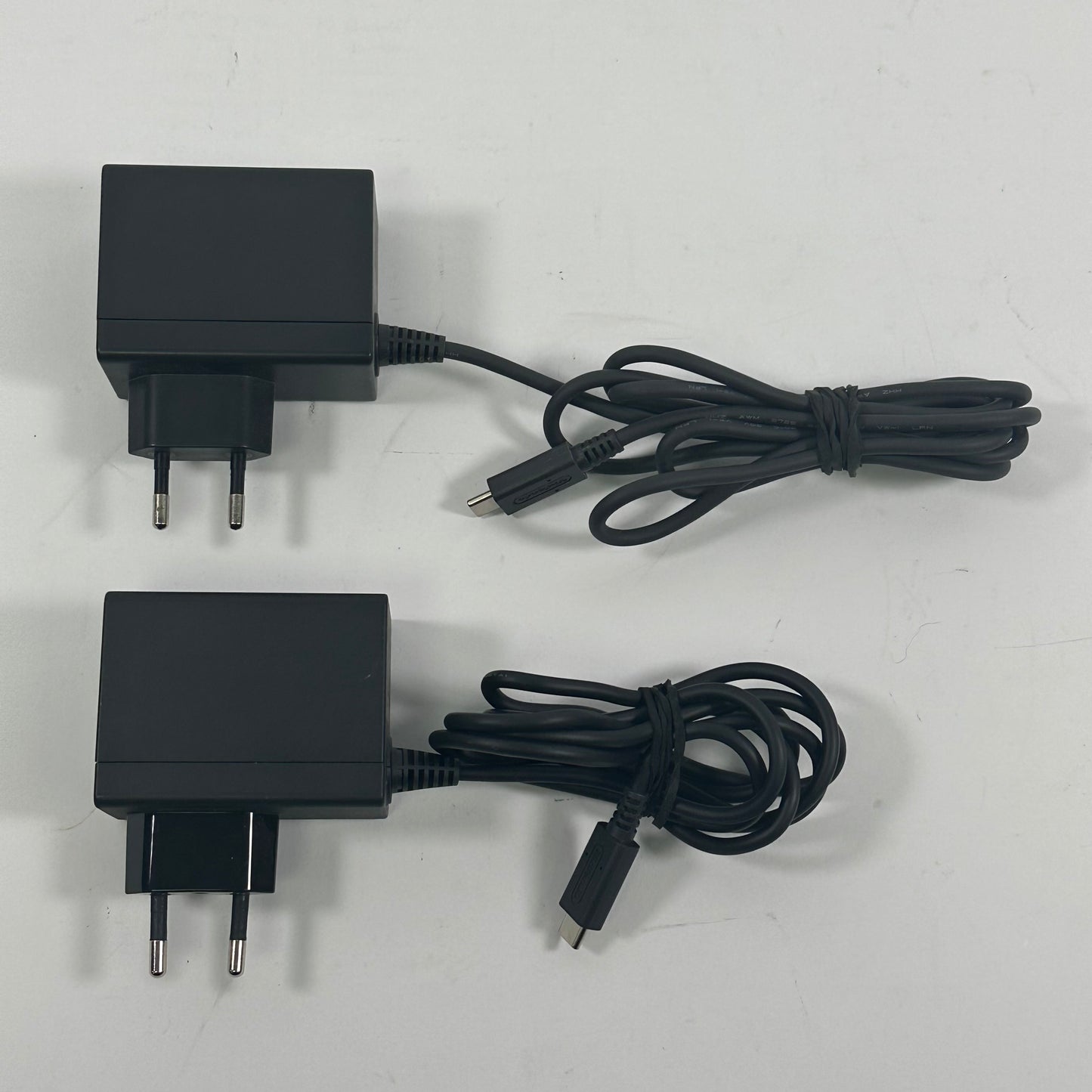 Lot of 2 Nintendo Switch AC Adaptor Chargers HAC-002(EUR)