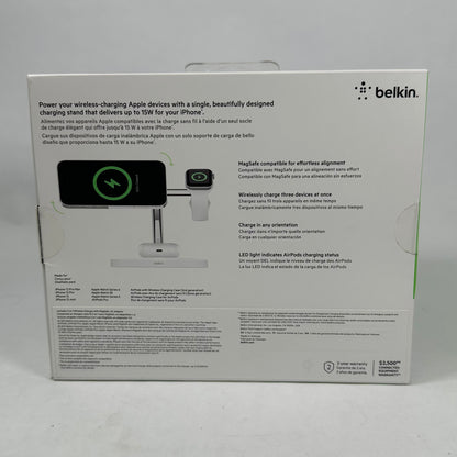 NEW Belkin Boost Charge PRO 3-in-1 Wireless Charger with MagSafe