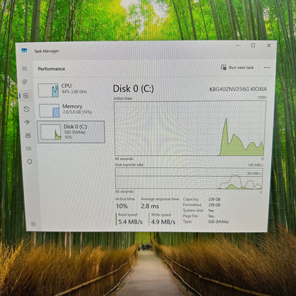 HP AIO 24-CB0011 23.8" Celeron J4025 2.00GHz 4GB RAM 256GB SSD
