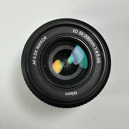 Nikon AF-S DX NIKKOR 55-200mm f/4-5.6G II Auto Lens F