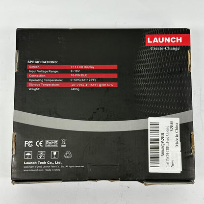Launch OBD2 Scanner Engine ABS SRS Code Reader Car Diagnostic Tool CRP123