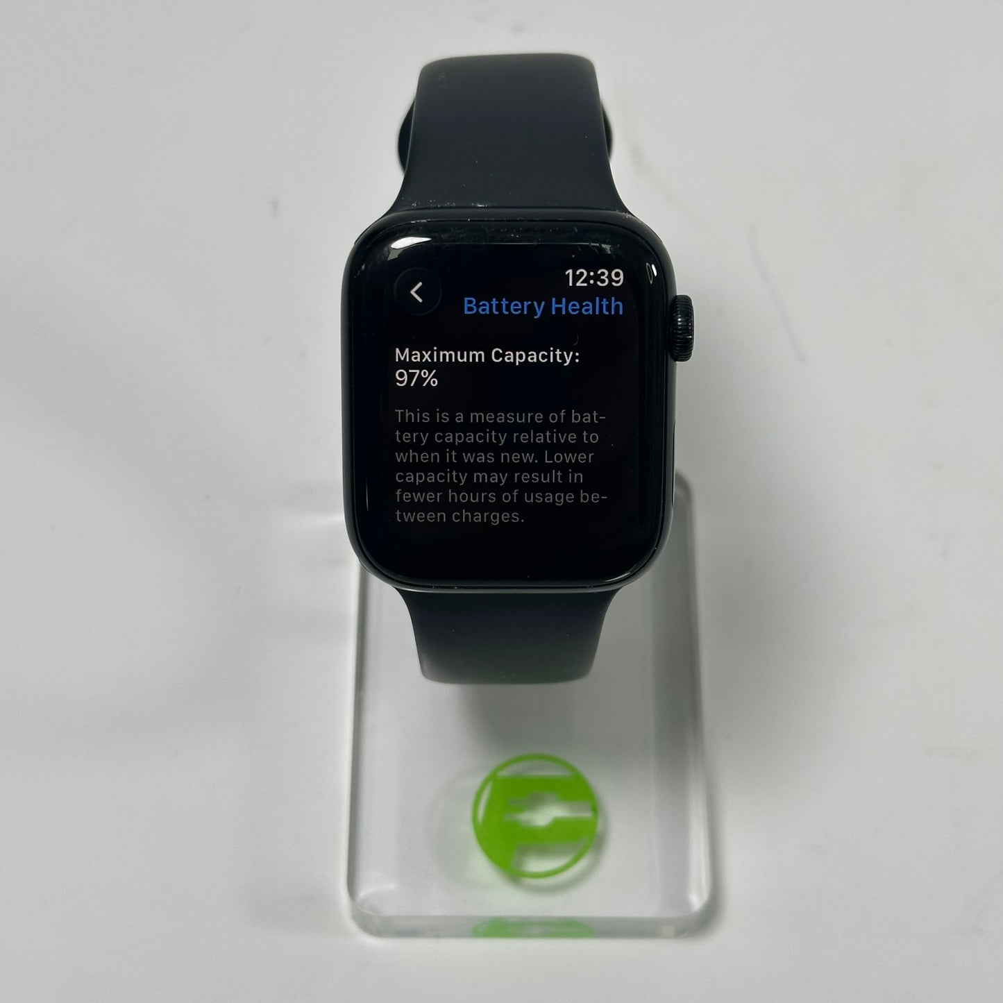 Unlocked Apple Watch SE 2nd Gen 44MM Black Aluminum MNU03LL/A