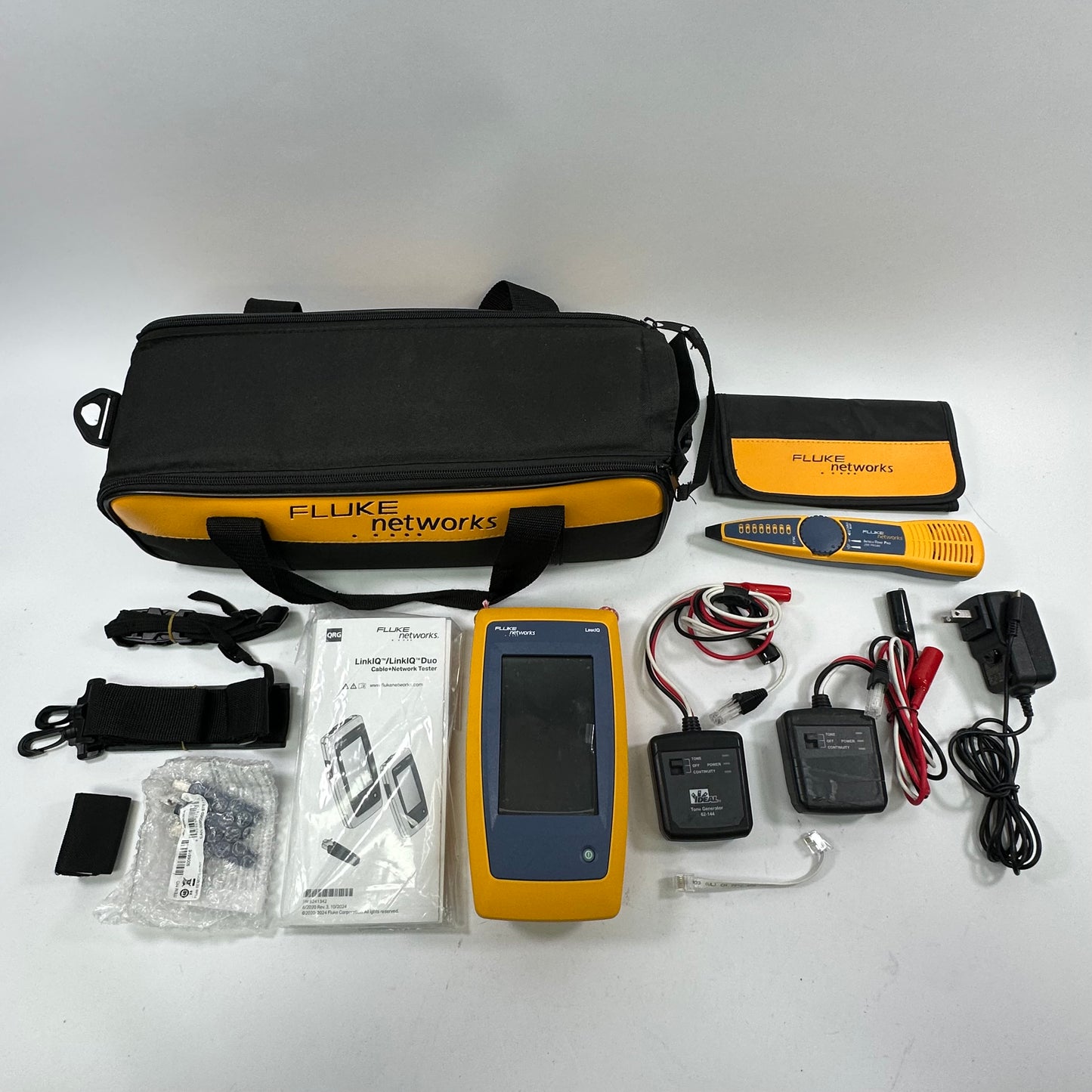 Fluke Networks LinkIQ Industrial Ethernet Cable Wi-Fi Network Kit LIQ-100-IE