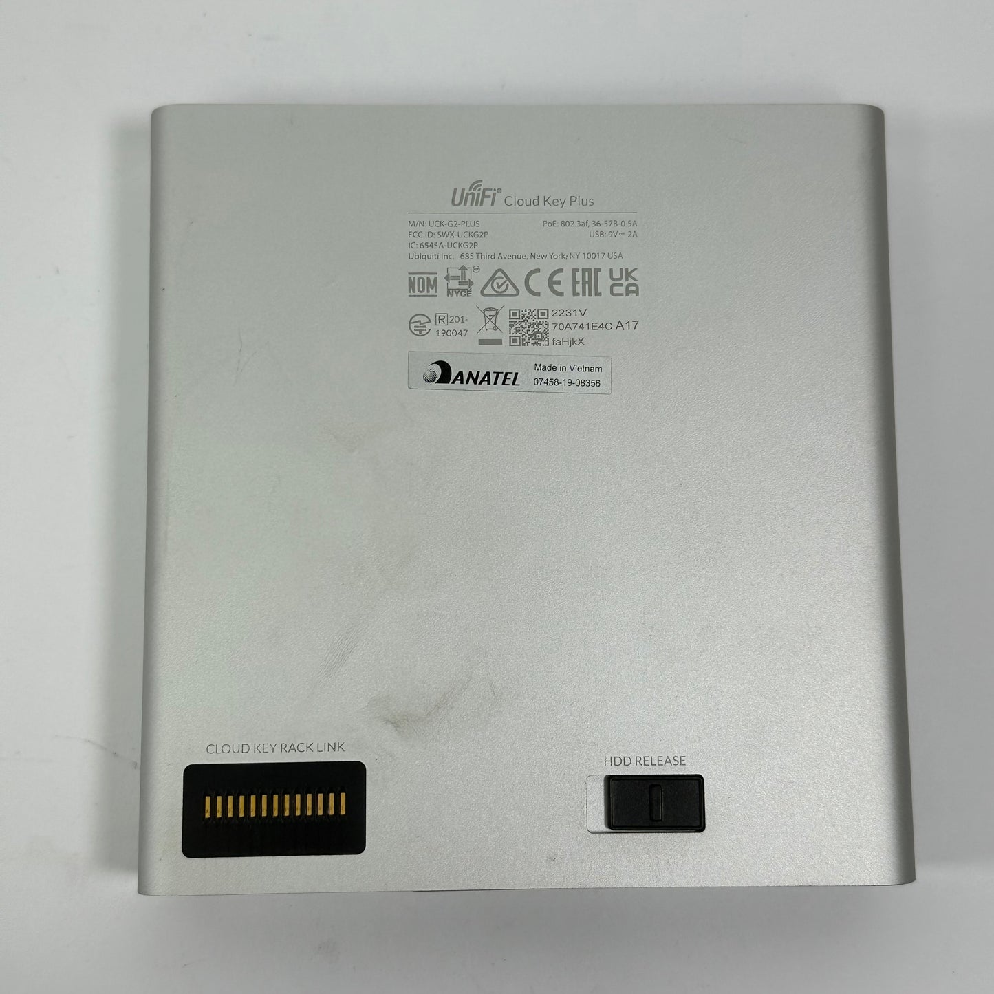 Ubiquiti Cloud Key Plus 1 TB HDD Gen 2 Network Controller UCK-G2-PLUS