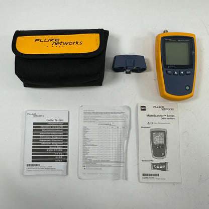 Fluke Networks MS2-100 3V Microscanner Cable Verifier
