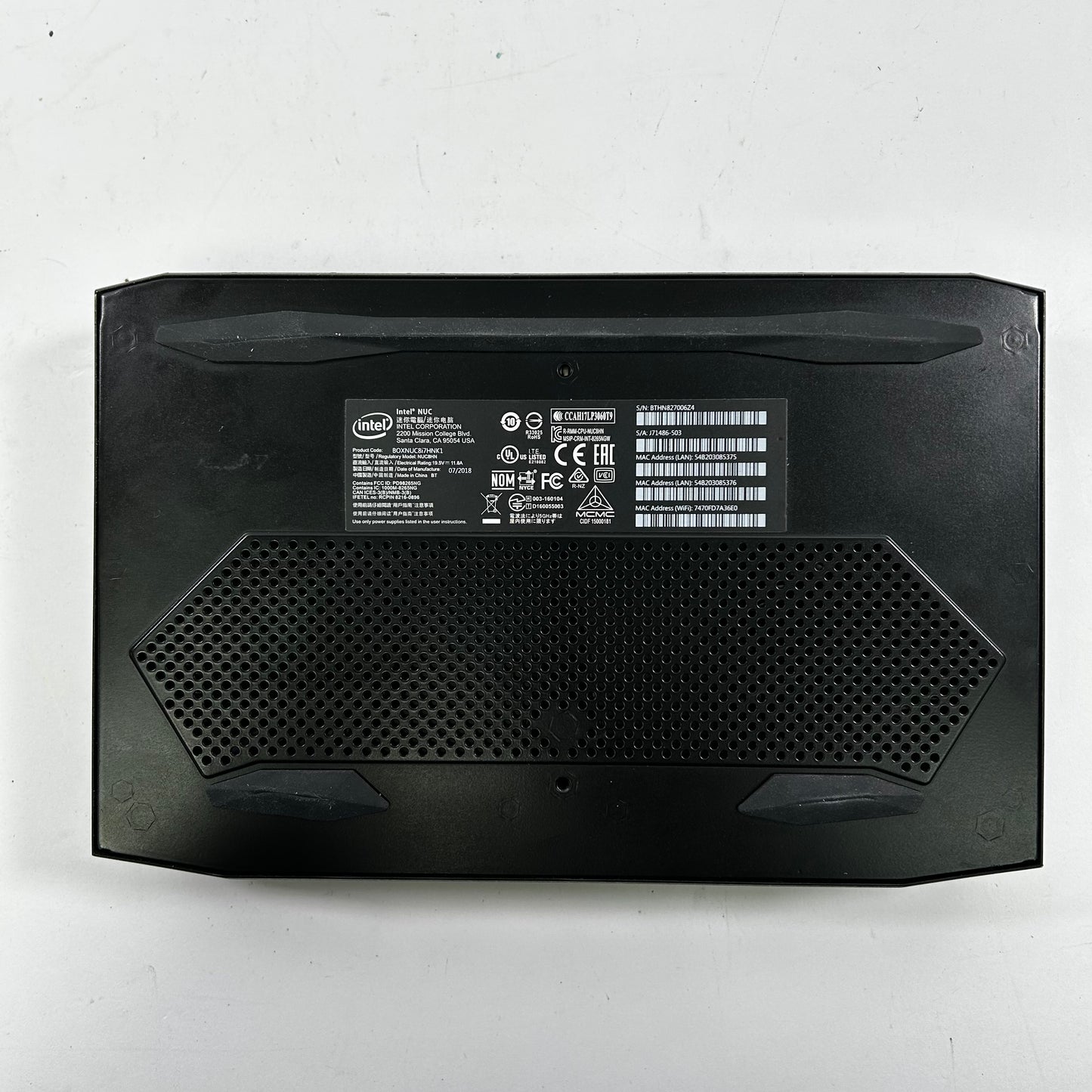 Intel NUC8 Mini PC Core i7-8705G 3.10GHz 32GB RAM 500GB SSD