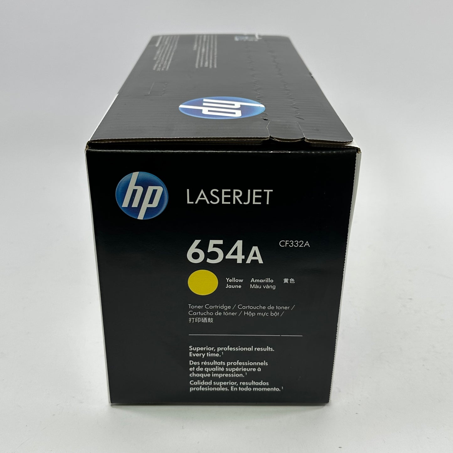 New HP 654A CF332A Yellow Toner Cartridge