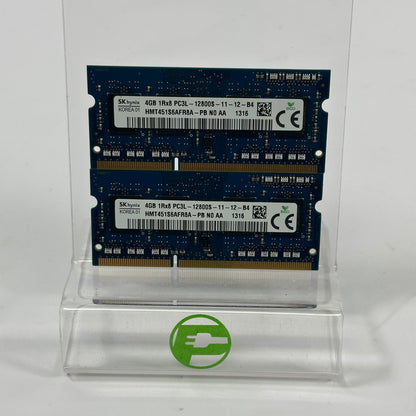 SK Hynix PC3L-12800S 8GB (2x4GB) SODIMM RAM DDR3 1600MHz HMT451S6AFR8A-PB