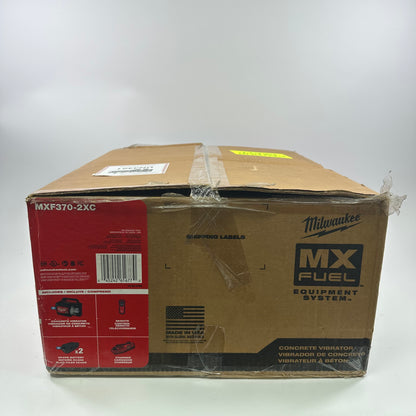 New Milwaukee MXF370-2XC 72V MX Fuel Concrete Vibrator Kit