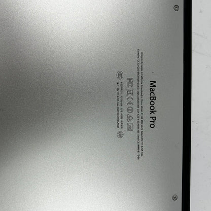 2013 Apple MacBook Pro Retina 15" i7 2.0GHz 8GB RAM 256GB SSD