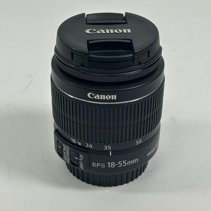 Canon EF-S 18-55mm f/3.5-5.6 IS II Zoom Auto & Manual Lens