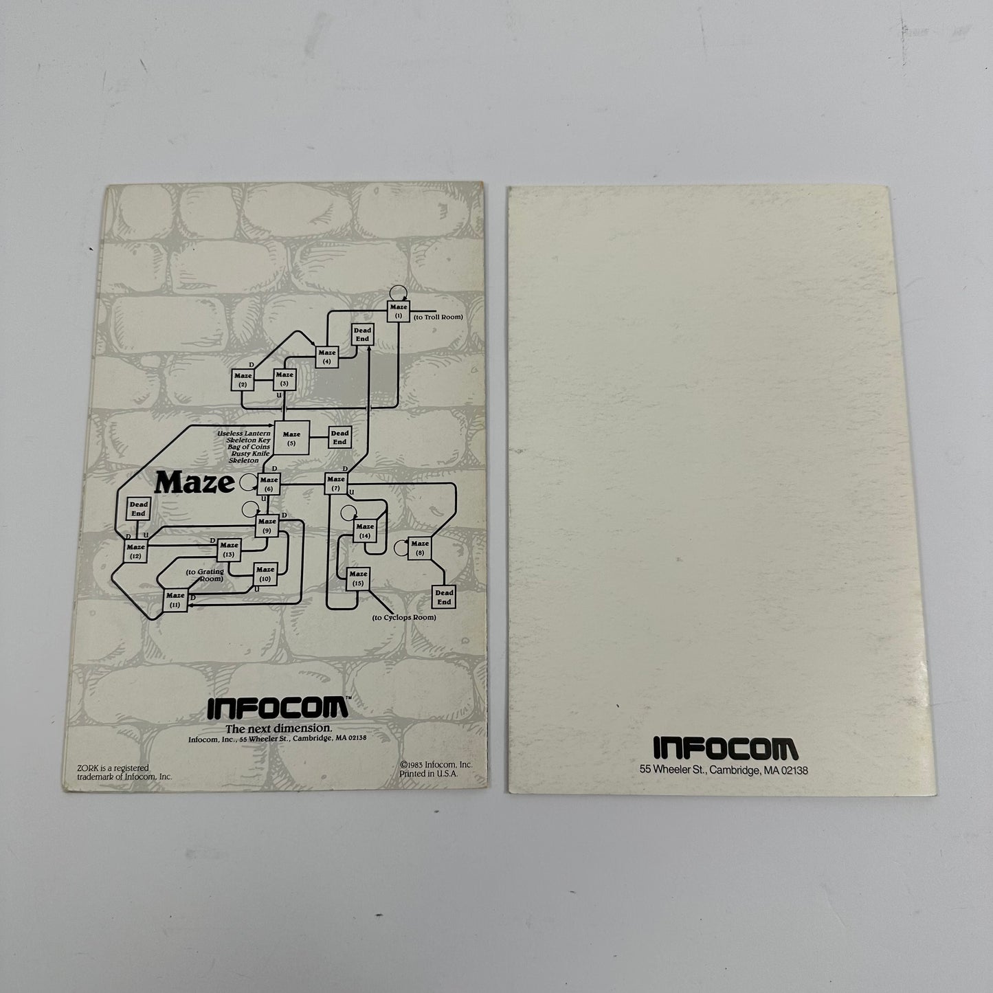 Zork I: The Great Underground Empire (Commodore 64, 1982)