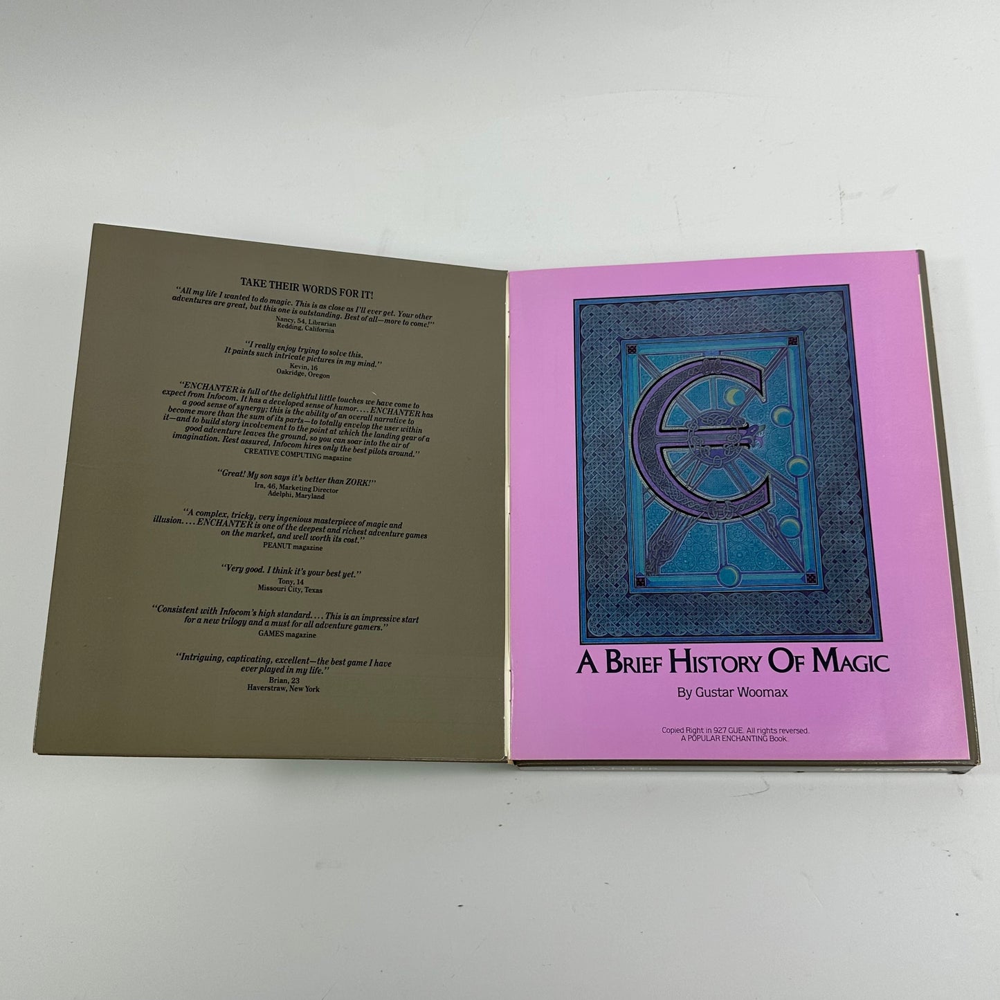 Enchanter (Commodore 64, 1983)