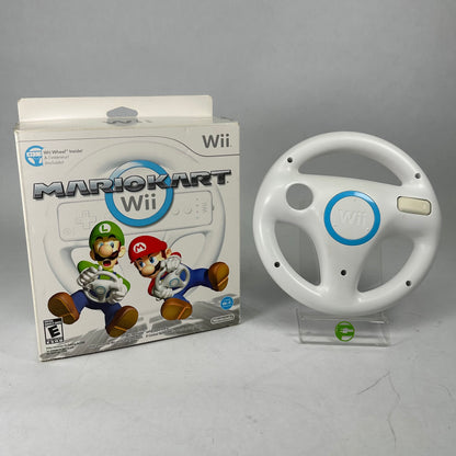Nintendo Wii Wheel White RVL-024