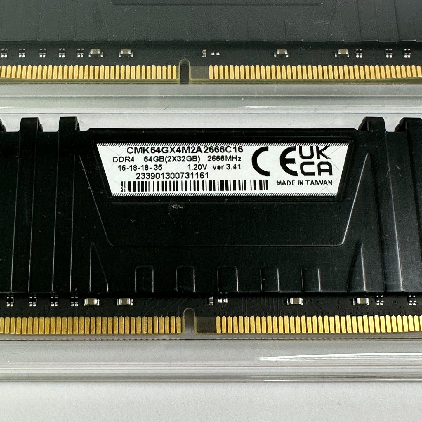 Corsair Vengeance LPX 64GB (2x32GB) RAM DDR4 2666MHz CMK64GX4M2A2666C16
