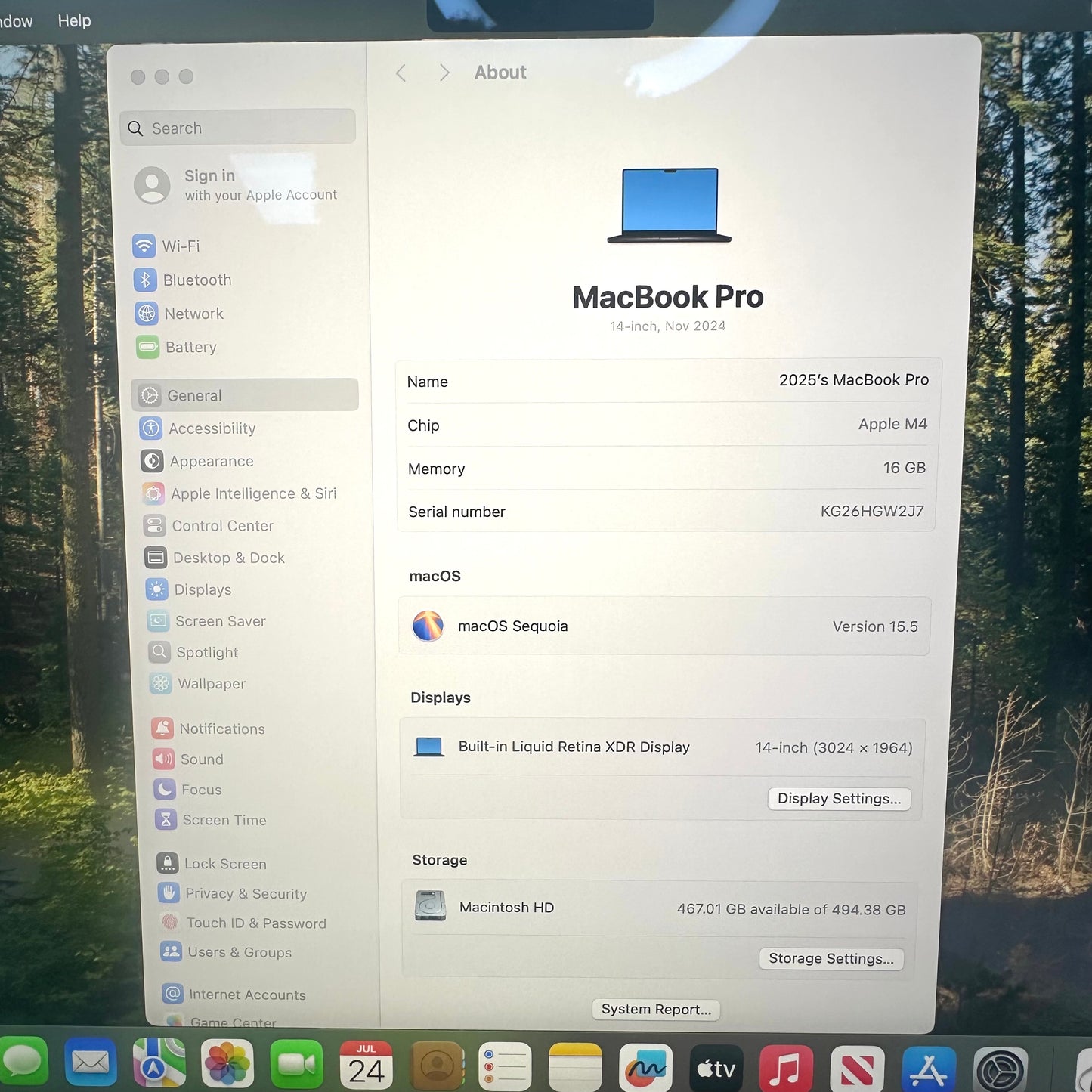 2024 Apple MacBook Pro 14" 500GB 