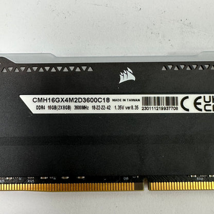 Corsair Vengeance 16GB (2x8GB) RAM DDR4 3600MHz CMH16GX4M2D3600C18