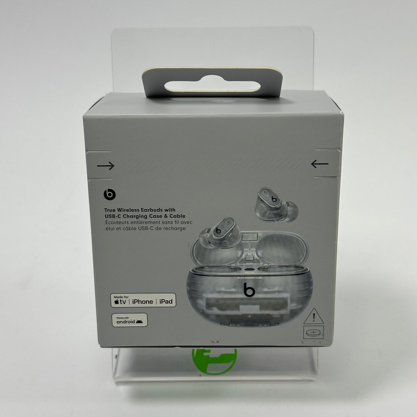 New Beats Studio Buds+ Wireless Earbuds Silver MQLK3LL/A