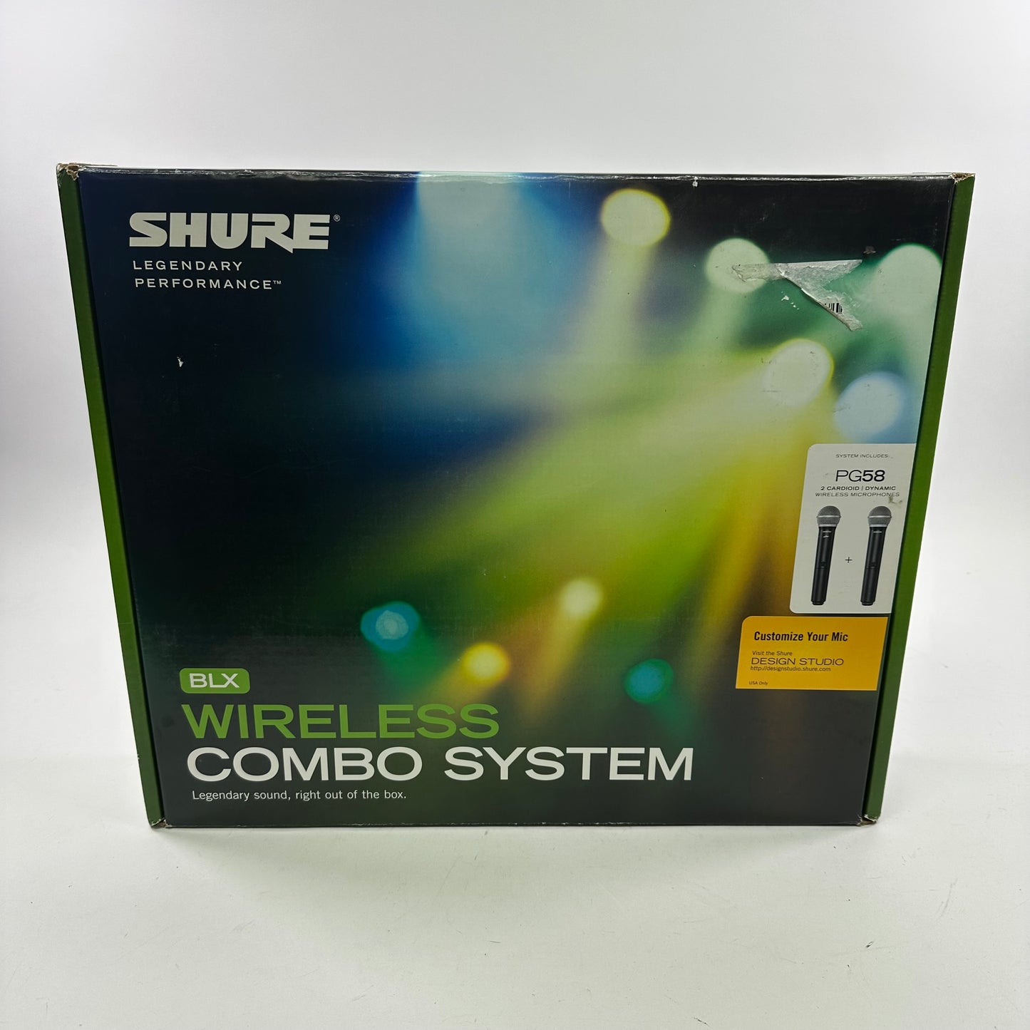 Shure BLX Wireless Combo System BLX288/PG58-H10