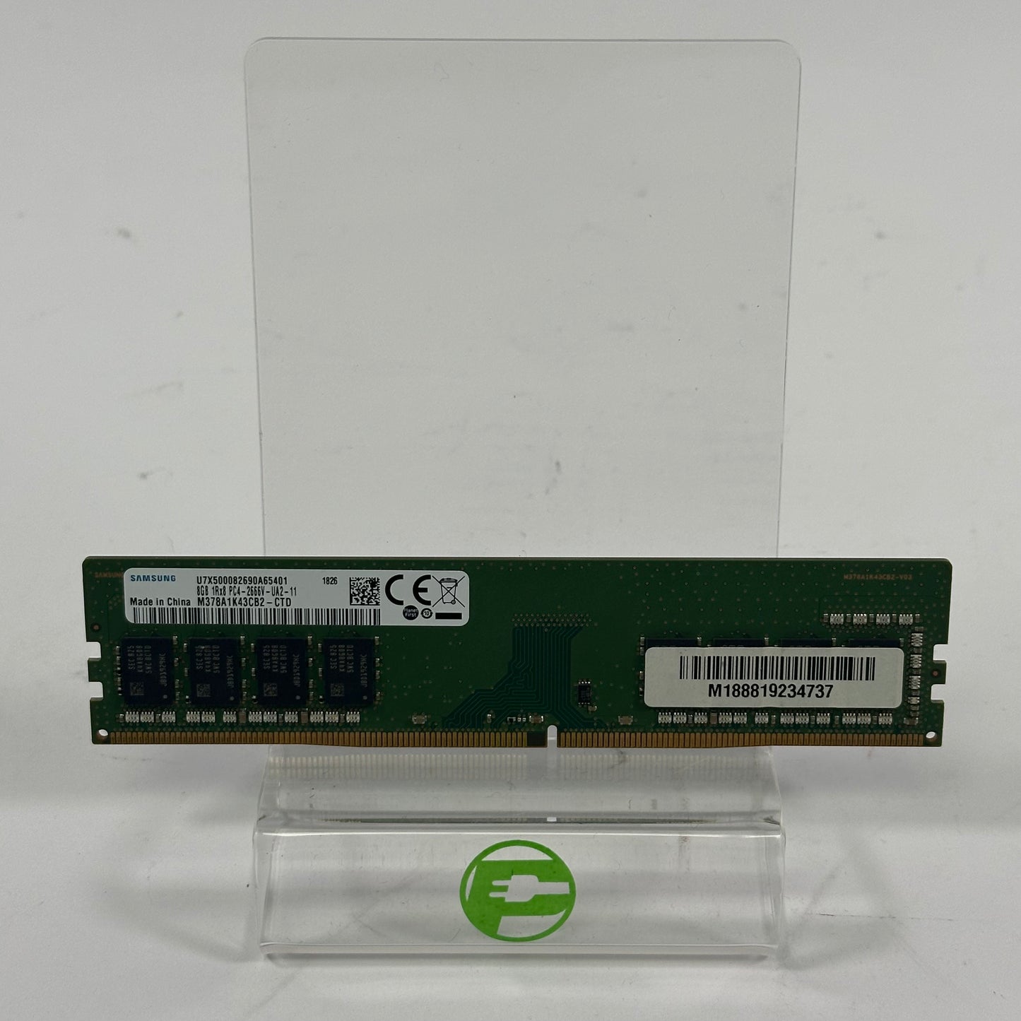 Samsung PC4-2666V 8GB (1x8GB) RAM DDR4 2666MHz M378A1K43CB2-CTD