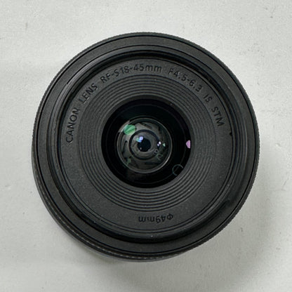 Canon RF-S 18-45mm f/4.5-6.3 IS STM Auto & Manual Lens