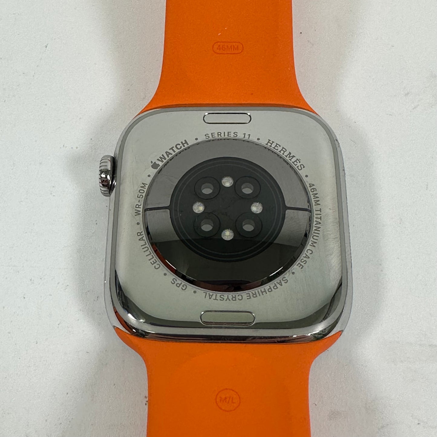Unlocked Apple Watch Series 11 Hermes Edition 46MM Stainless Steel MFC64LW/A