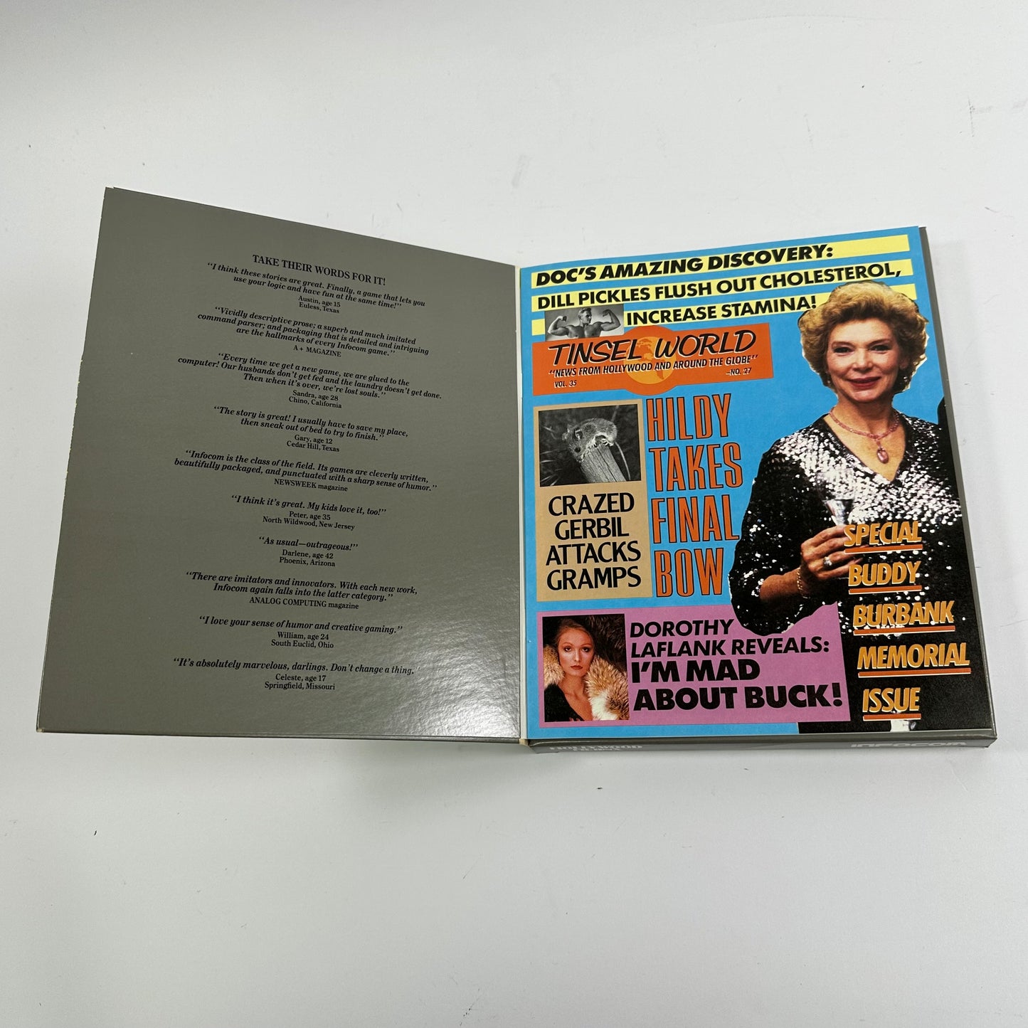 Hollywood Hijinx (Commodore 64, 1986)