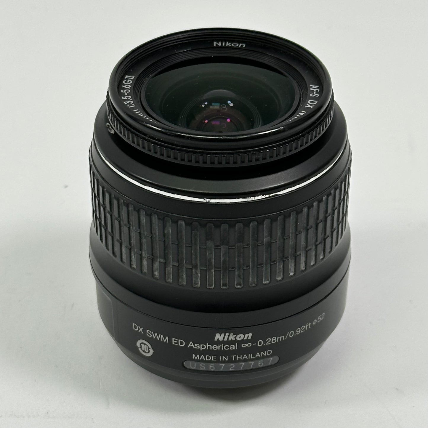 Nikon AF-S DX NIKKOR 18-55mm f/3.5-5.6 G II Auto Lens F