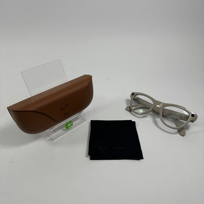 Ray-Ban Meta Skyler Gen 2 Shiny Chalky Gray RW4014 6700MF AI Smart Glasses