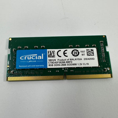 Crucial CT8G4SFS8266 8GB (1x8GB) SODIMM RAM DDR4 2666MHz