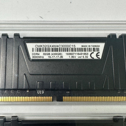 Corsair Vengeance LPX 32GB (4x8GB) RAM DDR4 3000MHz CMK32GX4M4C3000C15