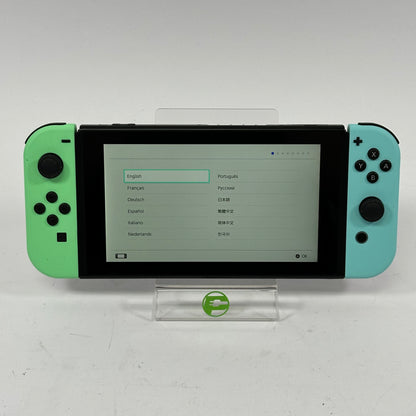 Nintendo Switch v2 Console HAC-001(-01) Animal Crossing Edition