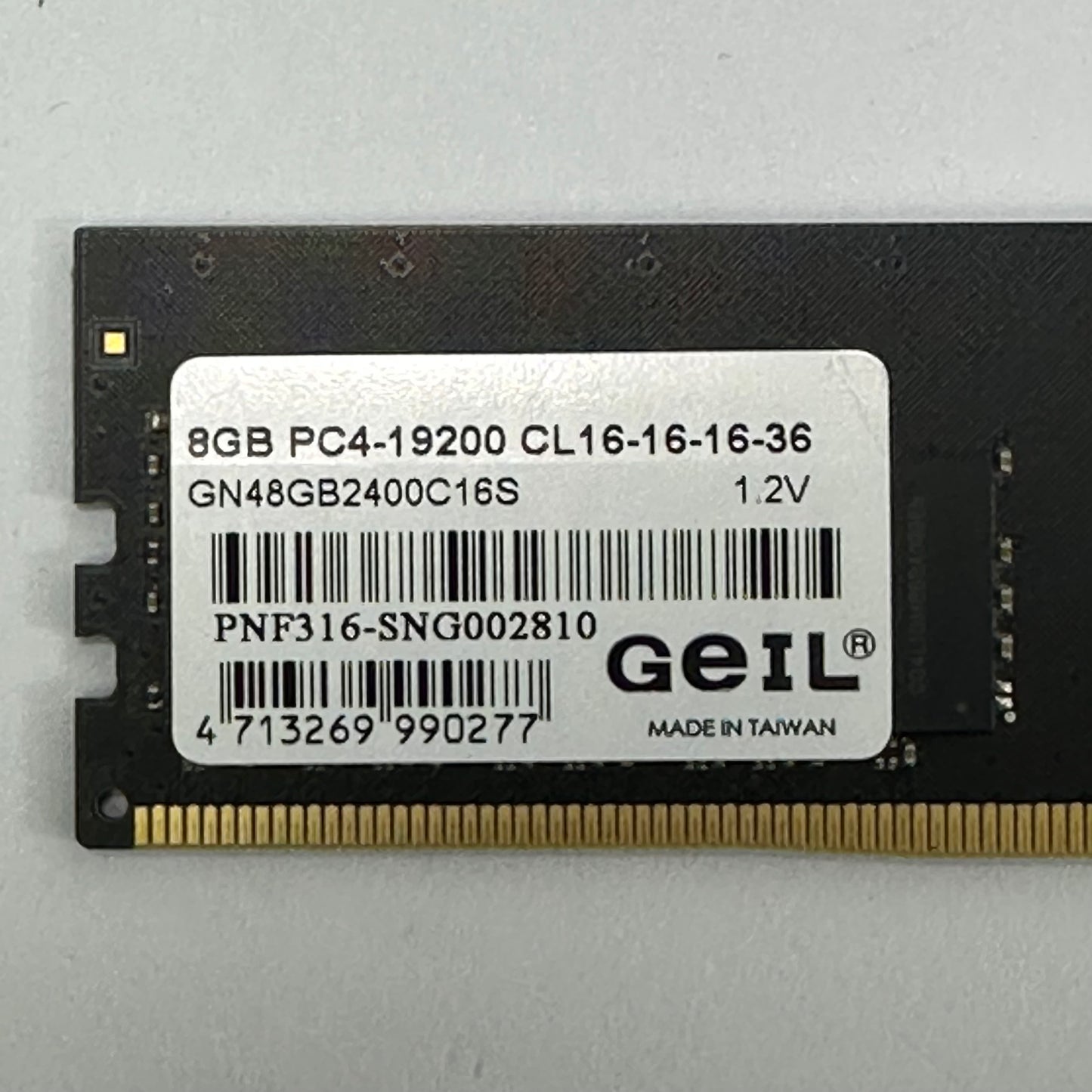GeIL PC4-19200 16GB (2x8GB) RAM DDR4 2400MHz GN48GB2400C16S