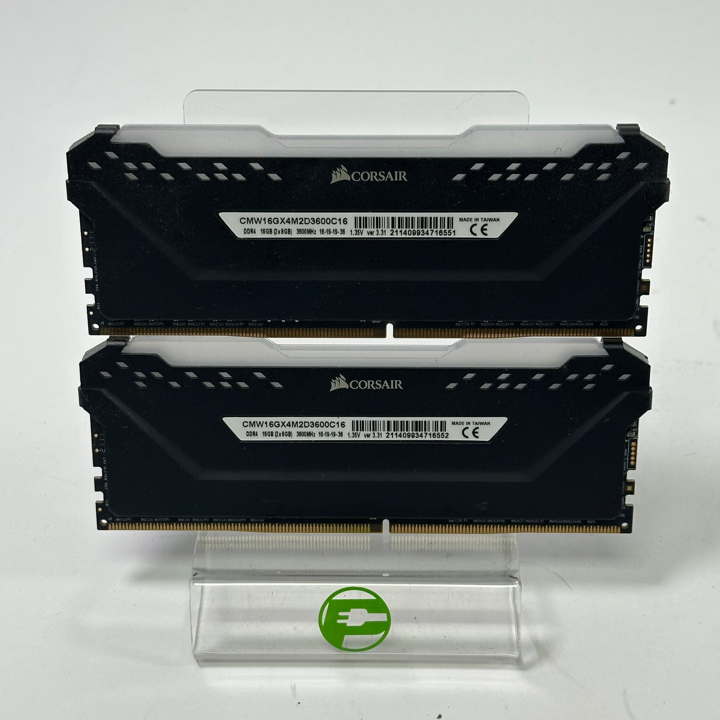 Corsair Vengeance RGB Pro 16GB (2x8GB) RAM DDR4 3600MHz CMW16GX4M2D3600C16