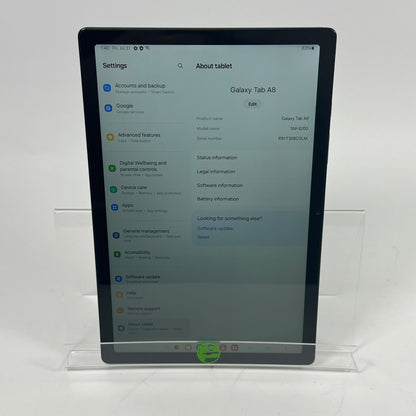 WiFi Only Samsung Galaxy Tab A8 10.5" 32GB Silver SM-X200