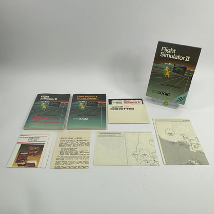 Flight Simulator II (Commodore 64, 1984)