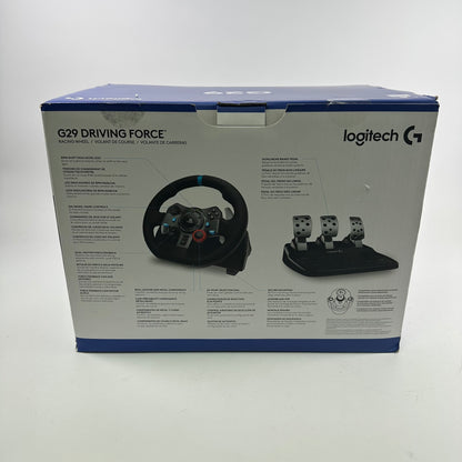 Sony PlayStation 5 PS5 G29 Driving Force Racing Wheel Black 941-000110
