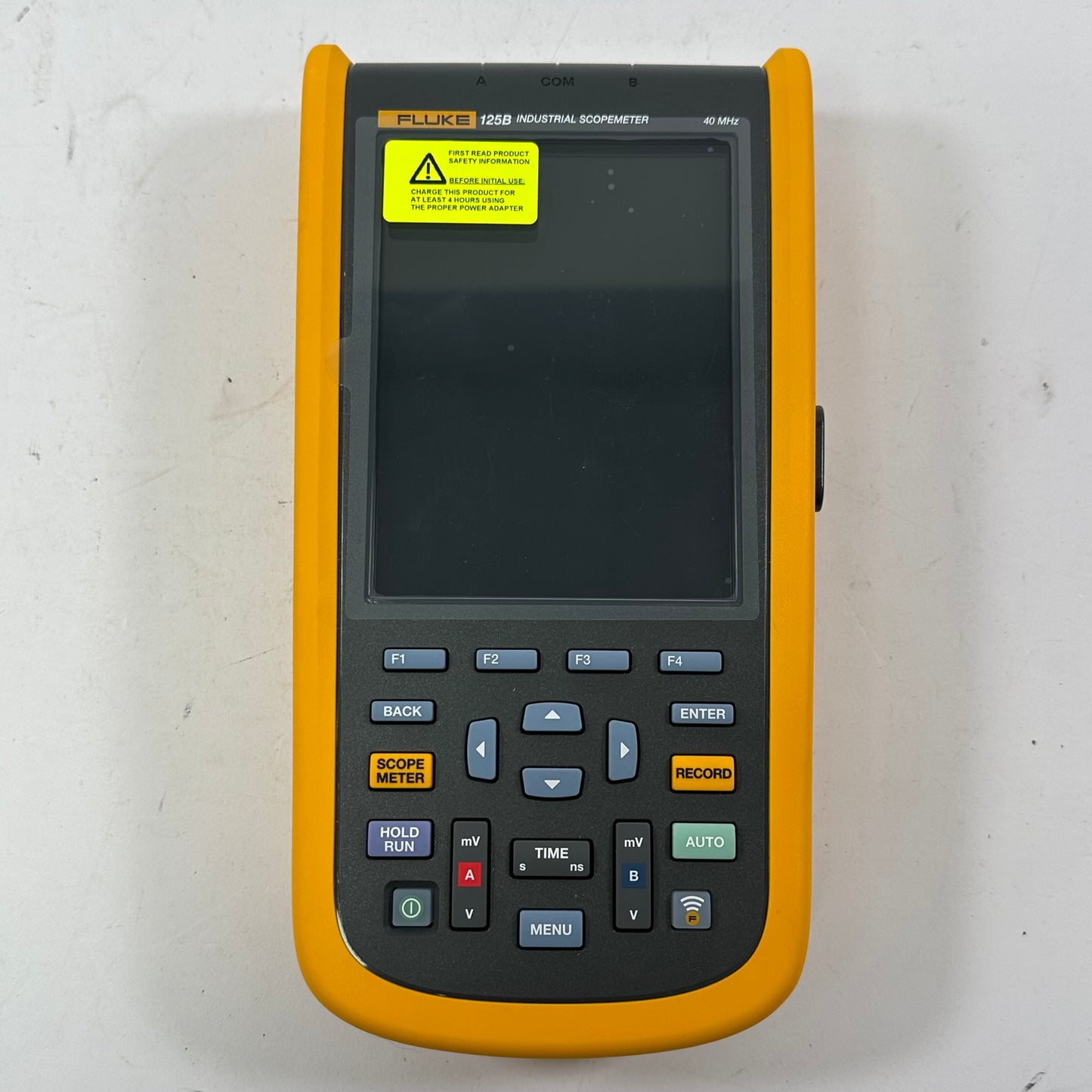 Fluke 125B 600V Industrial Scopemeter Hand-Held Oscilloscope