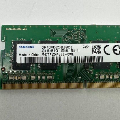 Lot of 4 Samsung PC4 DDR4 16GB (4x4GB) SODIMM RAM