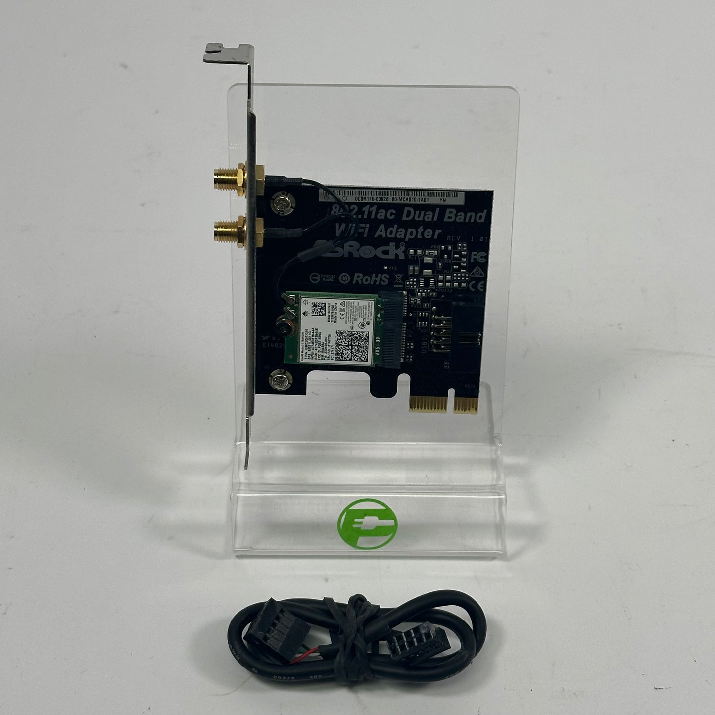 ASRock 802.11ac Dual Band WiFi Adapter 0C8R116-03026
