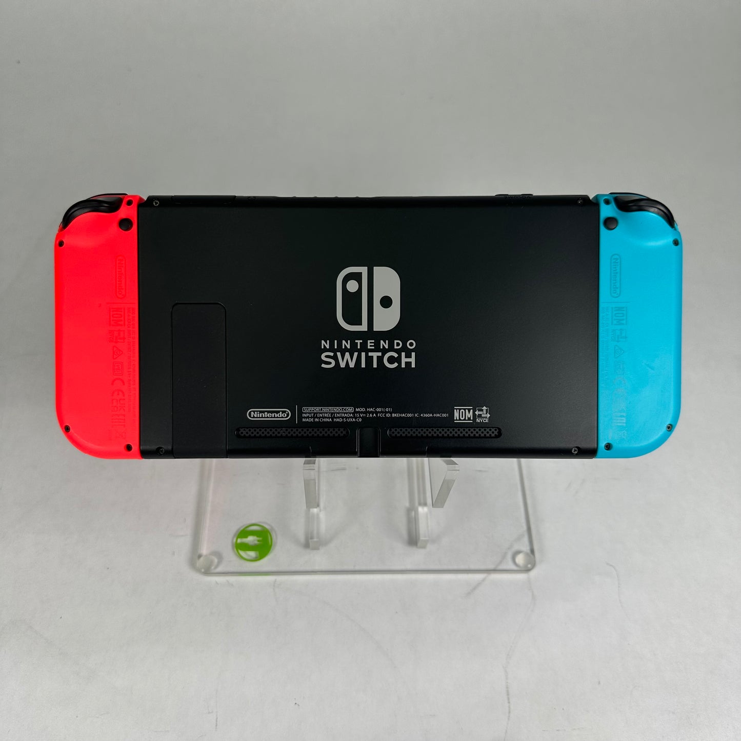 Nintendo Switch v1 Video Game Console HAC-001 Red/Blue