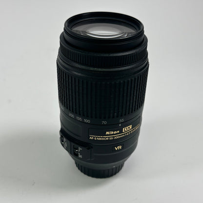 Nikon AF-S NIKKOR 55-300mm f/4.5-5.6 G ED Auto & Manual Lens F
