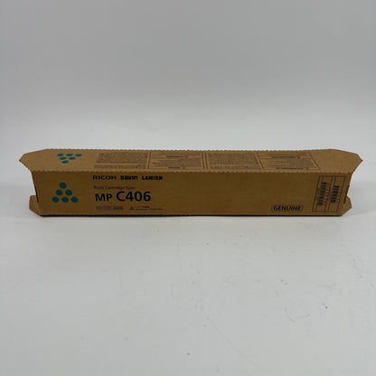New Ricoh MP C406 842092 Cyan Print Cartridge