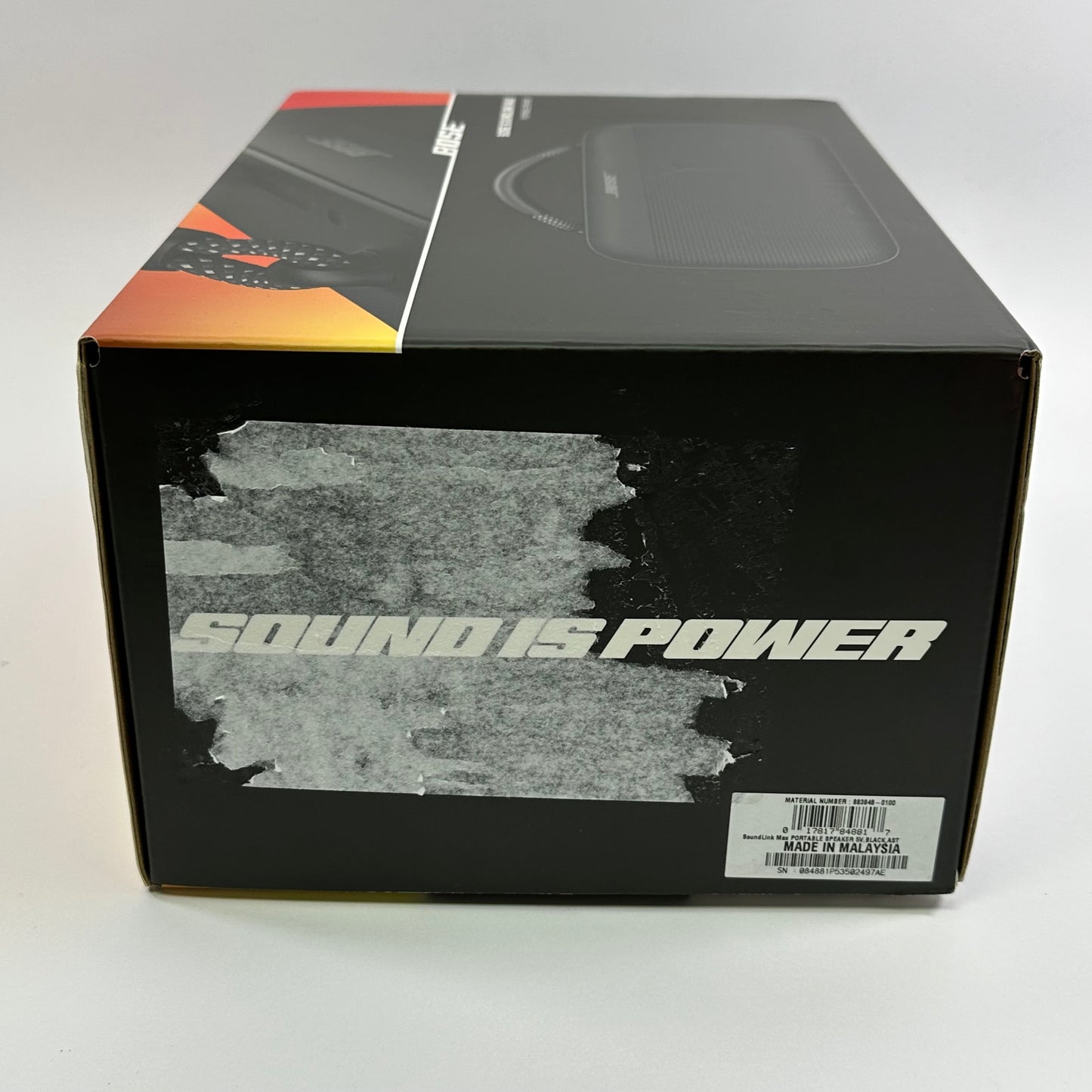 New Bose Soundlink Max Wireless Portable Bluetooth Speaker Black 883848-0100
